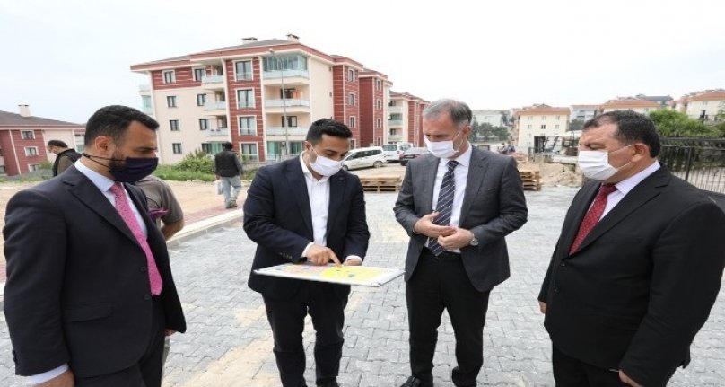 İnegöl Yeni Mahalle sokakları sil baştan yenileniyor