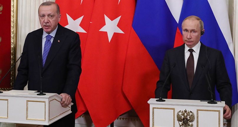 Cumhurbaşkanı Erdoğan, Rusya Devlet Başkanı Putin ile kritik görüşme