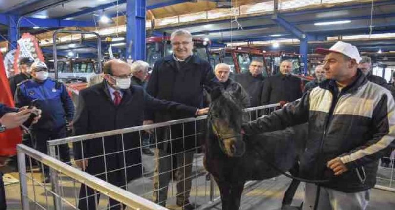 Bursa'da 11. kez Gıda, Tarım ve Hayvancılık Fuarı düzenleniyor