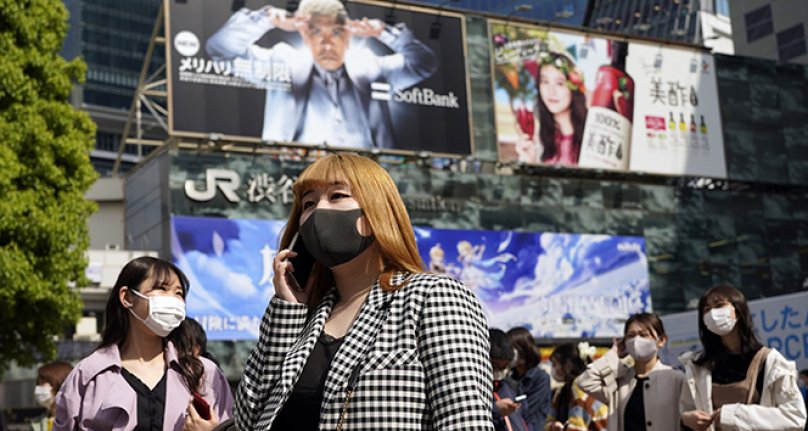 Japonya'da mutasyon Covid-19 vaka sayısı bin 880'e yükseldi