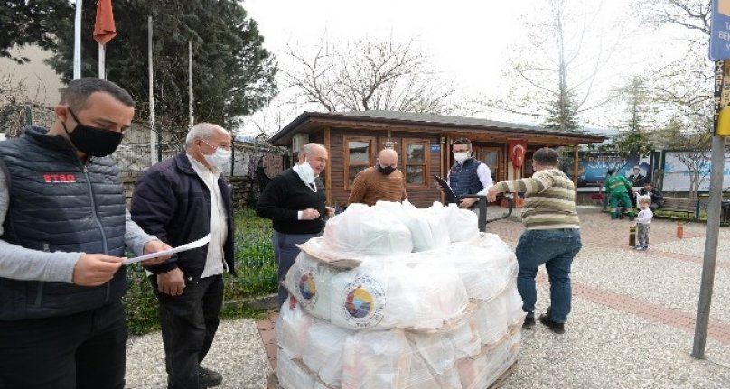 BTSO, ramazan ayında ihtiyaç sahiplerini yalnız bırakmadı