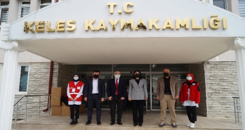 Türk Kızılay Bursa'dan Keles'e yardım eli