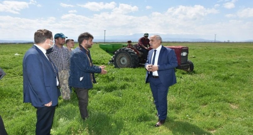 Yenişehir Belediyesi'nden çiftçilere destek