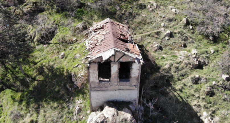 130 yıllık tarihi yangın gözetleme kulesi harabeye döndü!