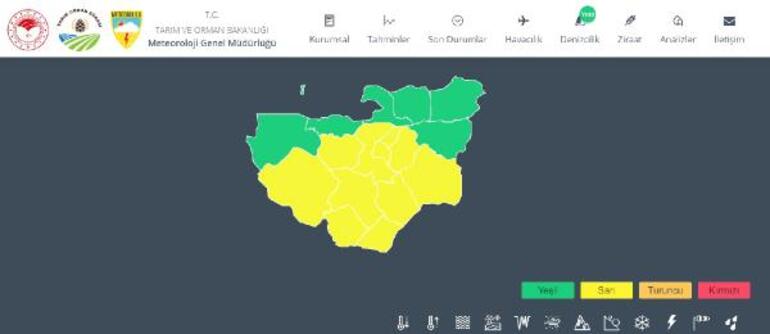 Bursa'da sarı alarm! Yarın saat 12.00'de başlıyor