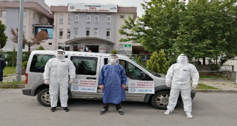 Bursa'da evde sağlık hizmetleri pandemi sürecinde de sürüyor