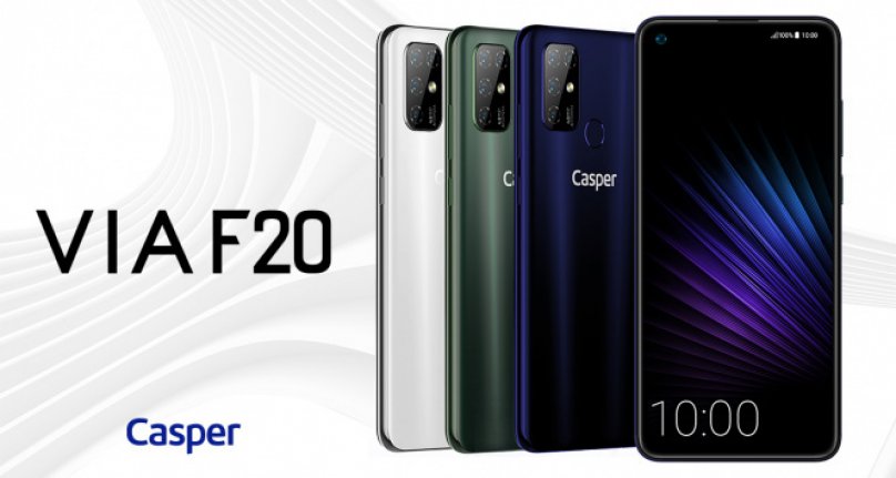 Casper'ın ilk yerli telefonu VIA F20 piyasada