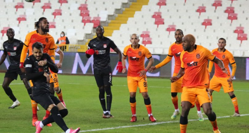 Galatasaray ile Sivasspor 30. randevuda