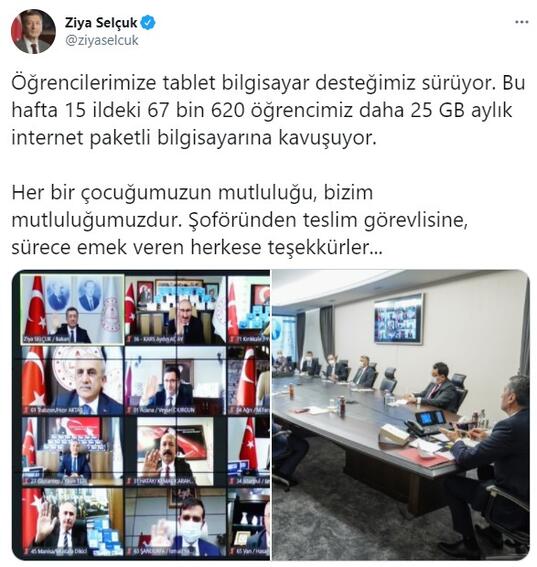 Milli Eğitim Bakanı Ziya Selçuk duyurdu! 15 ilde öğrencilere dağıtılacak