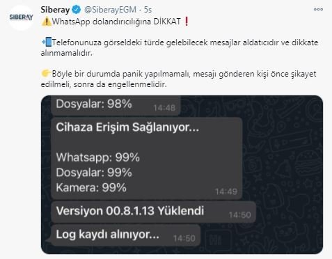 Emniyet'ten WhatsApp uyarısı! "Böyle bir mesaj gelirse..."