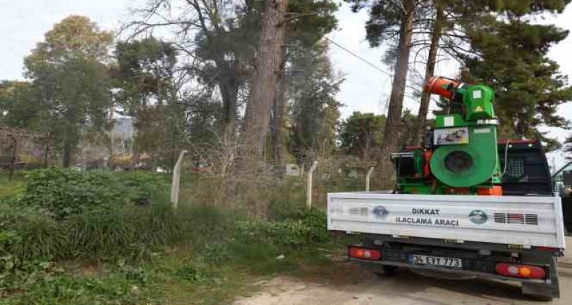 Bursa ekibi Hatay'da uçkunla mücadeleye başladı