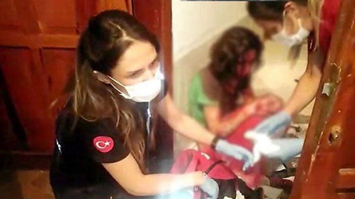 Eşini öldüresiyle dövdü, 'kendi kendine yapmıştır' dedi