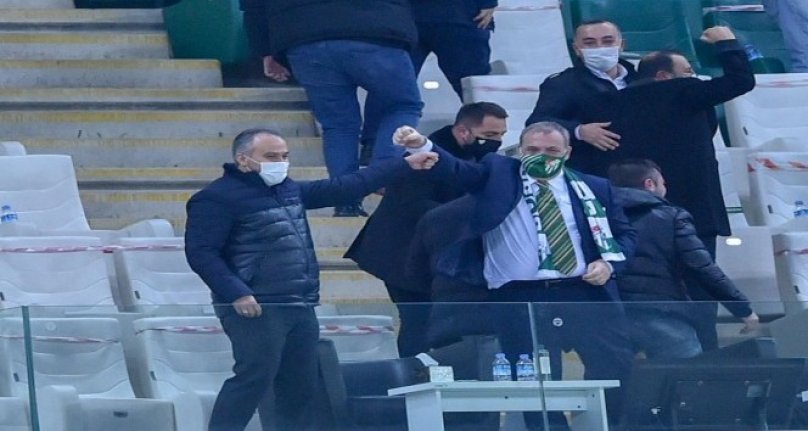 Başkan Aktaş'tan Bursaspor'a tebrik mesaj