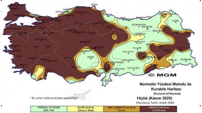 Korkutan harita yayınlandı! 'Olağanüstü ve çok şiddetli'