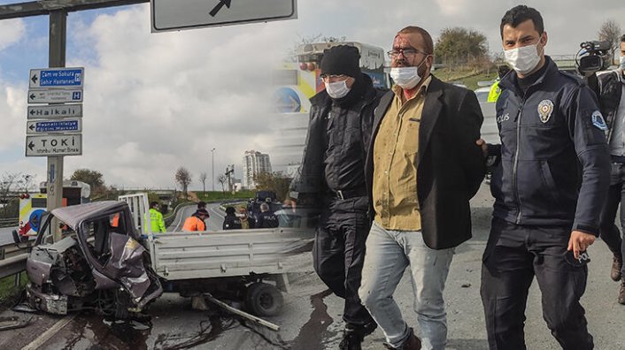 Denetimden kaçan şahıs İstanbul'da ortalığı birbirine kattı