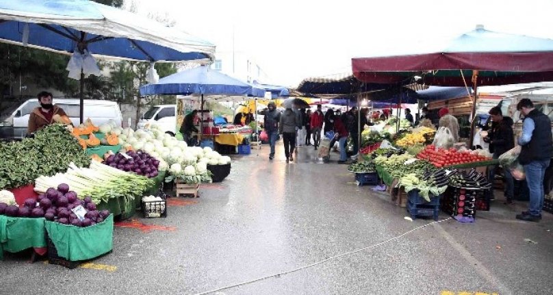 Bursa Nilüfer'de bütün pazarlar hafta içinde kurulacak!