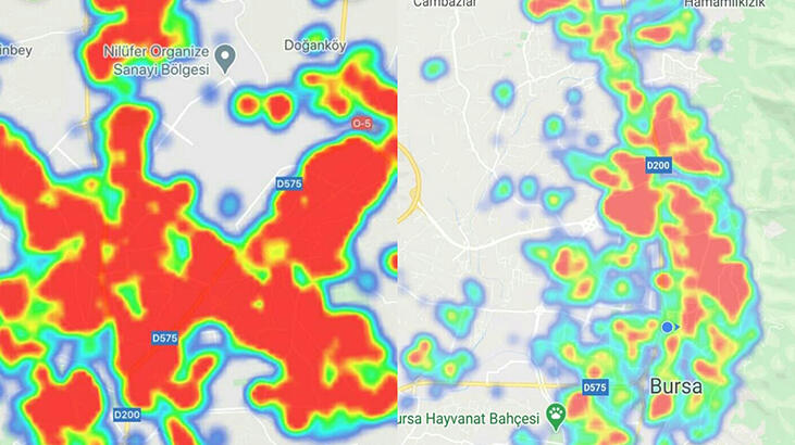 Bursa'nın risk haritası, 3 ayda kırmızıya döndü!