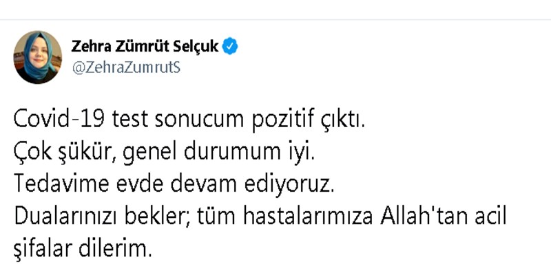 Bakan Zehra Zümrüt Selçuk duyurdu!