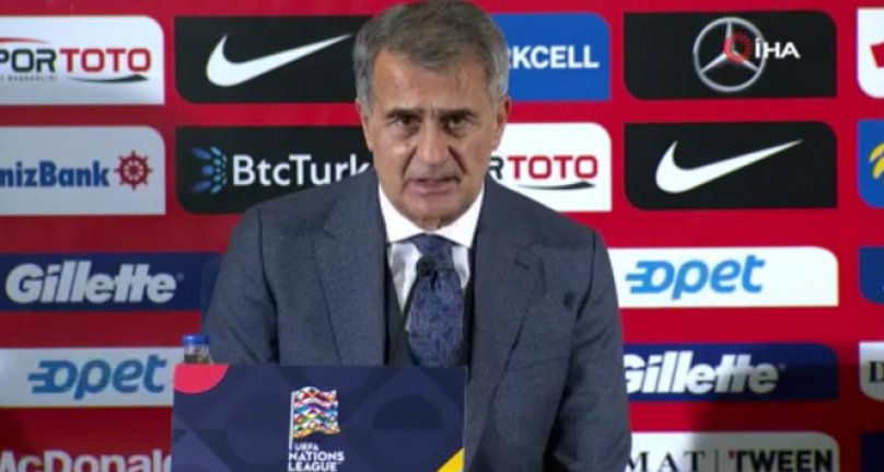 Şenol Güneş: 'Top kayıplarımız fazla olunca...'