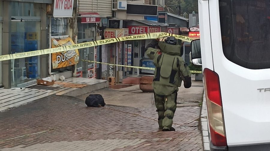 Bursa'da şüpheli çanta panik yarattı!