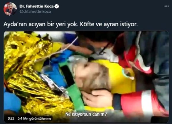 Bakan Koca'dan Ayda eleştirilerine sert yanıt!