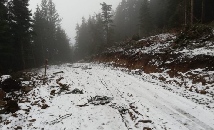 Bursa İnegöl'e yılın ilk karı düştü