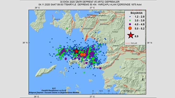 1875 artçı deprem! Kandilli'den flaş İzmir açıklaması