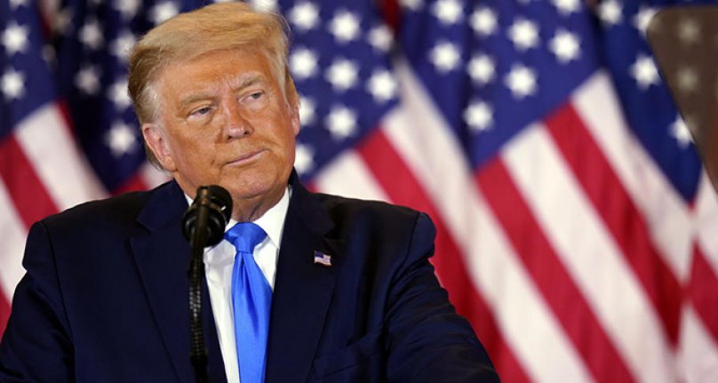 Trump'tan flaş açıklama 'Biz bu gece kazandık'