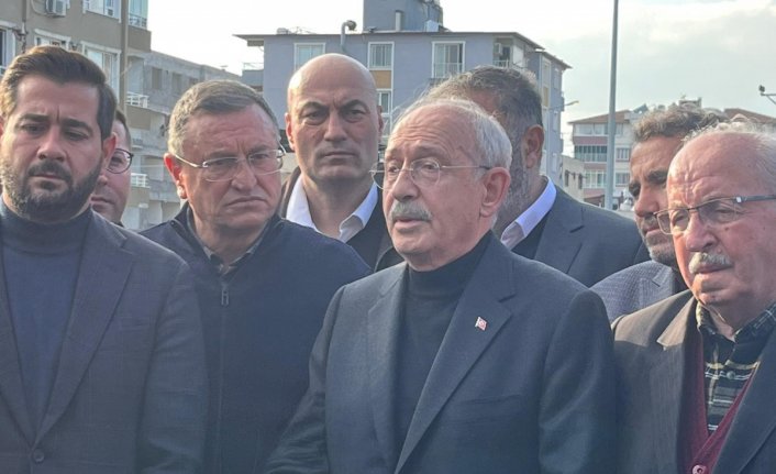 Kılıçdaroğlu deprem bölgesinde: 'Hatay'ı ayağa kaldırmak hepimizin ortak görevidir'