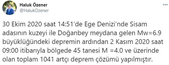 Kandilli'den flaş İzmir depremi açıklaması! Harita paylaşıldı