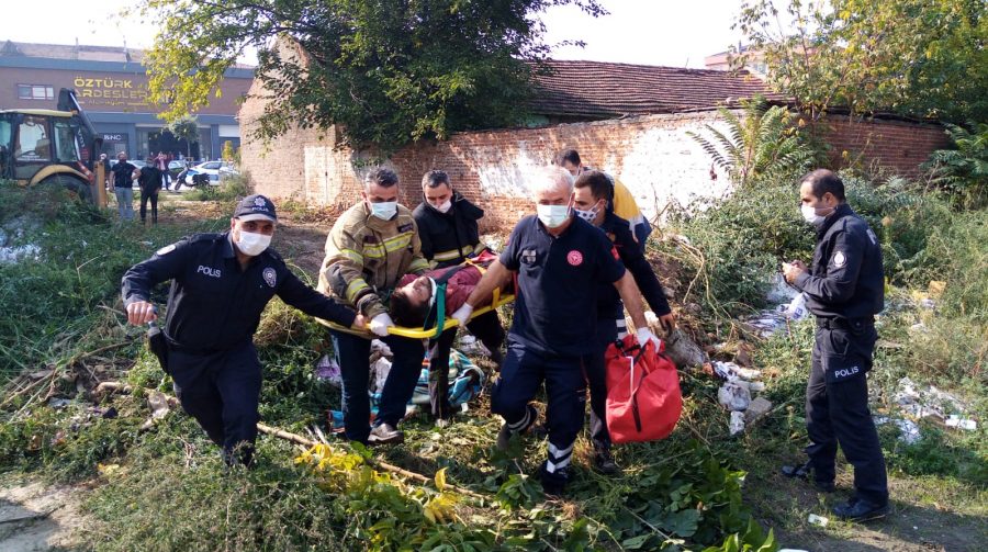 Bursa'da akılalmaz olay! Canlı canlı gömülüyordu