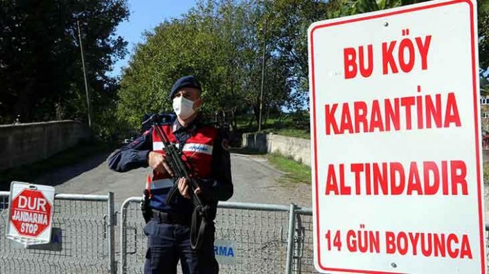 23 kişi koronavirüse yakalandı! Köy karantinaya alındı