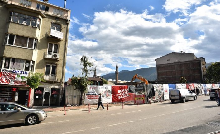 Bursa'da Ulu Cami gün yüzüne çıktı