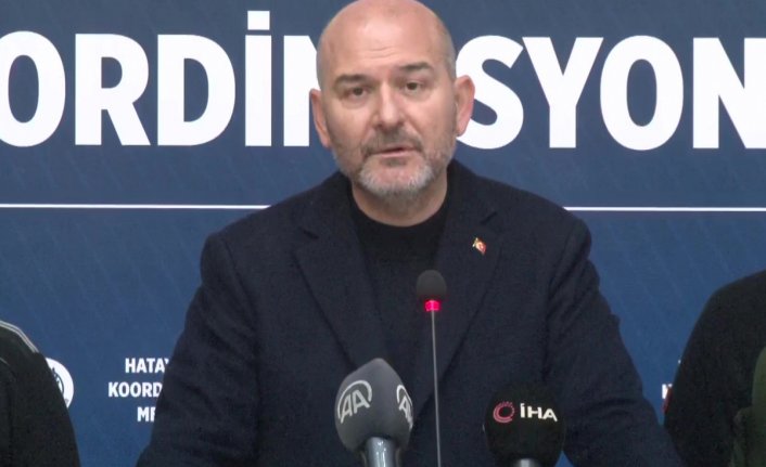 Bakan Soylu'dan deprem bölgesine ilişkin önemli açıklamalar