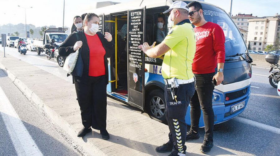 Polis durdurdu olay çıkarttı! 'Dayım Of'ta Emniyet amiri'