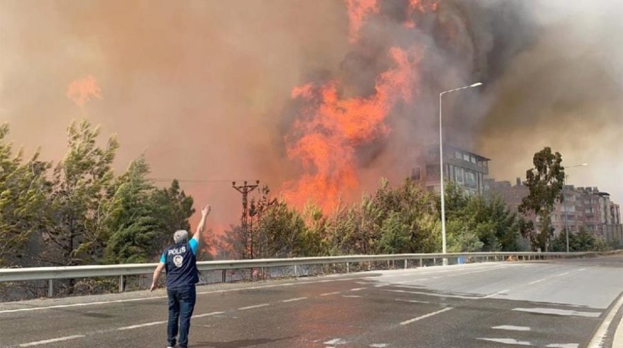 Yangınları PKK üstlendi!