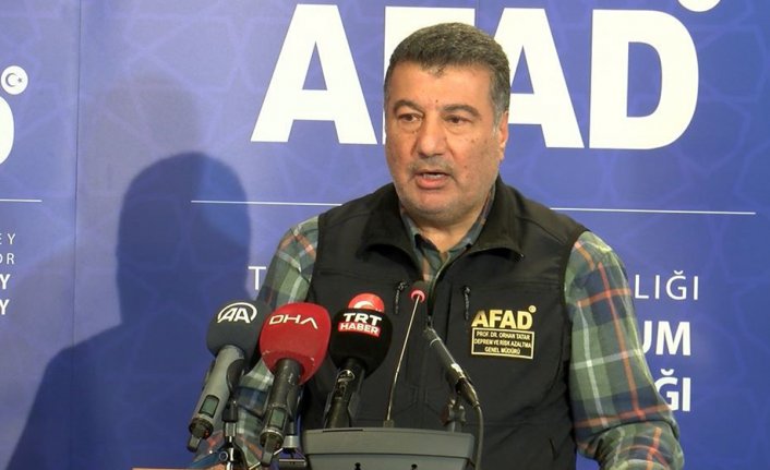 AFAD Deprem ve Risk Azaltma Genel Müdürü Tatar: 'Hatay'da 116 artçı deprem oldu'