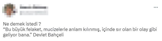 Bahçeli açıklamasında ne demek istedi? Satır arasındaki o cümle dikkat çekti