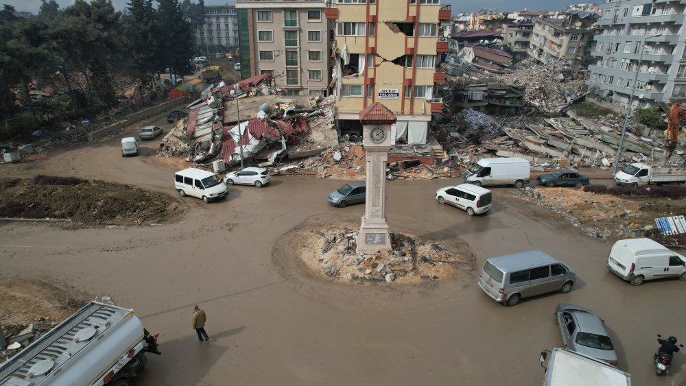 Hatay'da zamanı durduran deprem