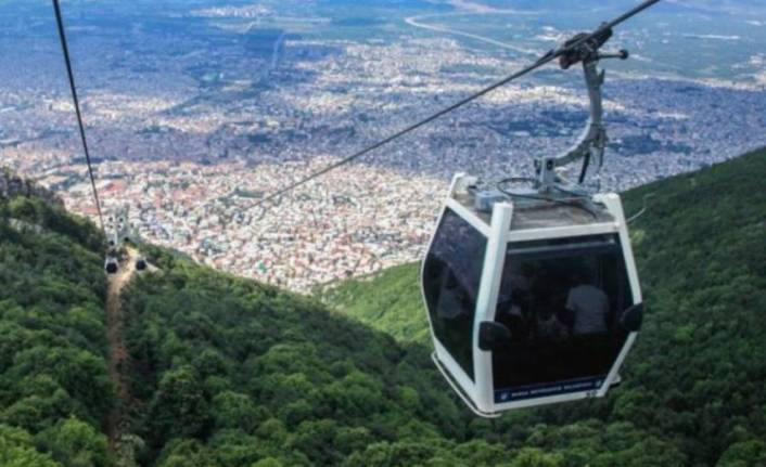 Bursa'da teleferik seferlerine bir günlük ara verildi