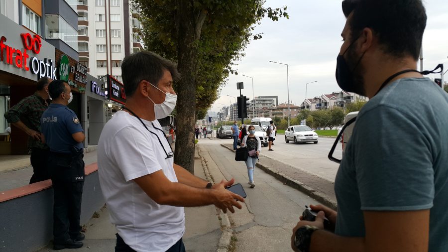 Bursa'da maske takmadığı için ceza yedi, 'Karım benimle kavga eder' dedi