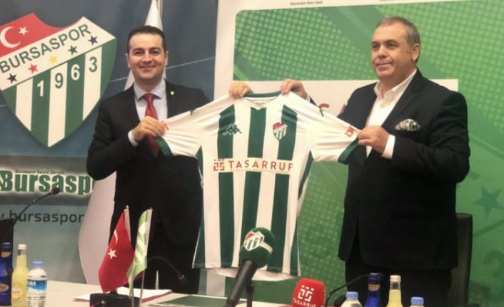 Bursaspor'dan forma göğüs sponsoru anlaşması