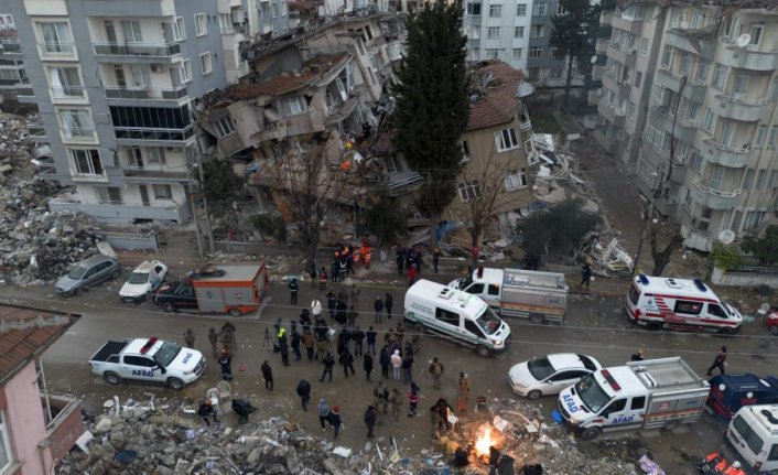 6.4 şiddetindeki depremin ardından Hatay