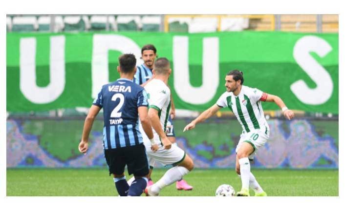 Bursaspor, Adana Demirspor'a mağlup oldu!