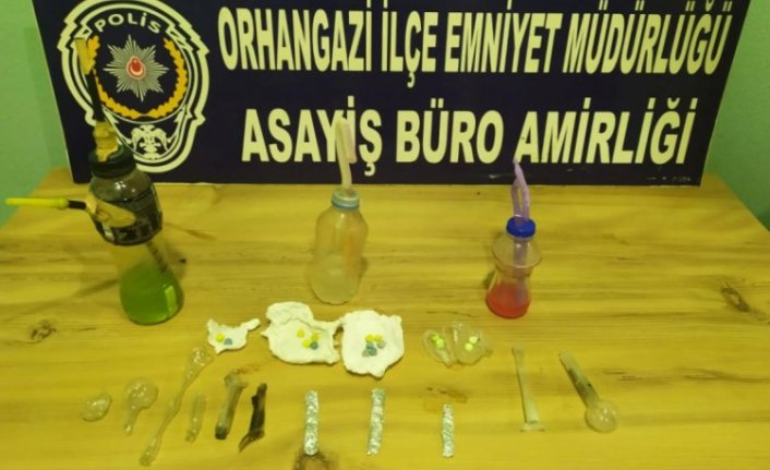 Bursa polisinden uyuşturucuya bir darbe daha