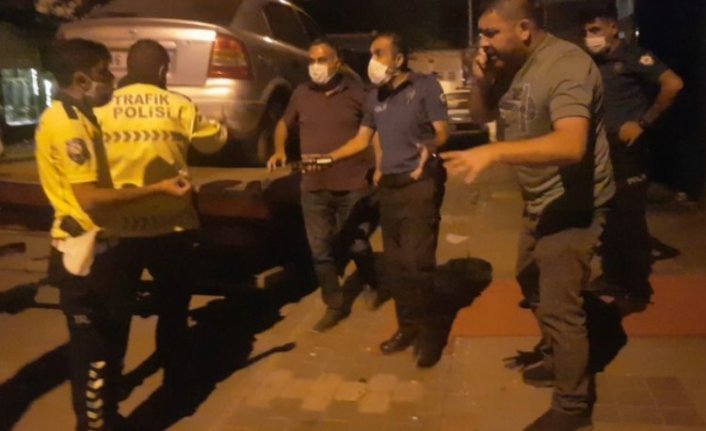 Bursa sıcak dakikalar! Alkollü sürücü polise direnince...