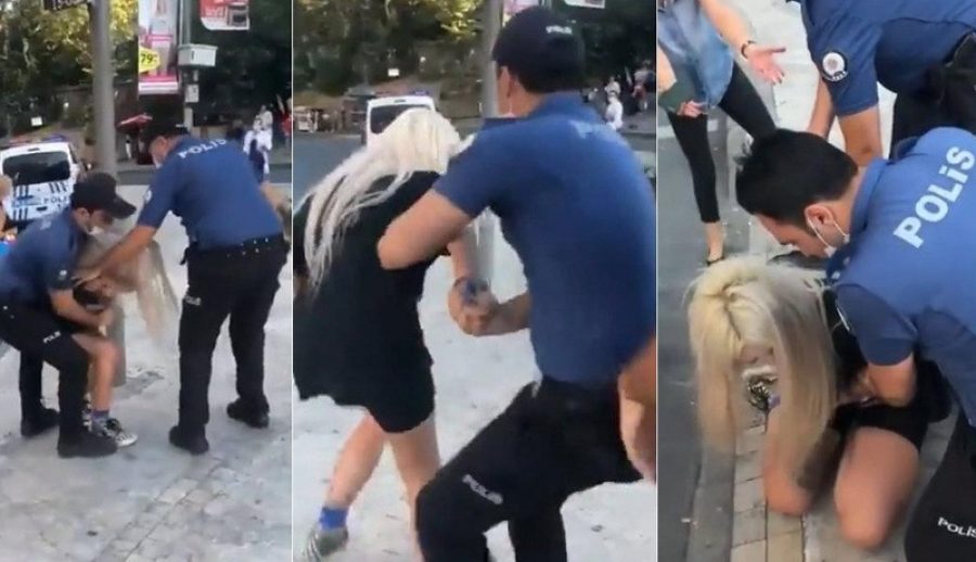 Maske takmadığı için böyle gözaltına almışlardı! İki polise kötü haber