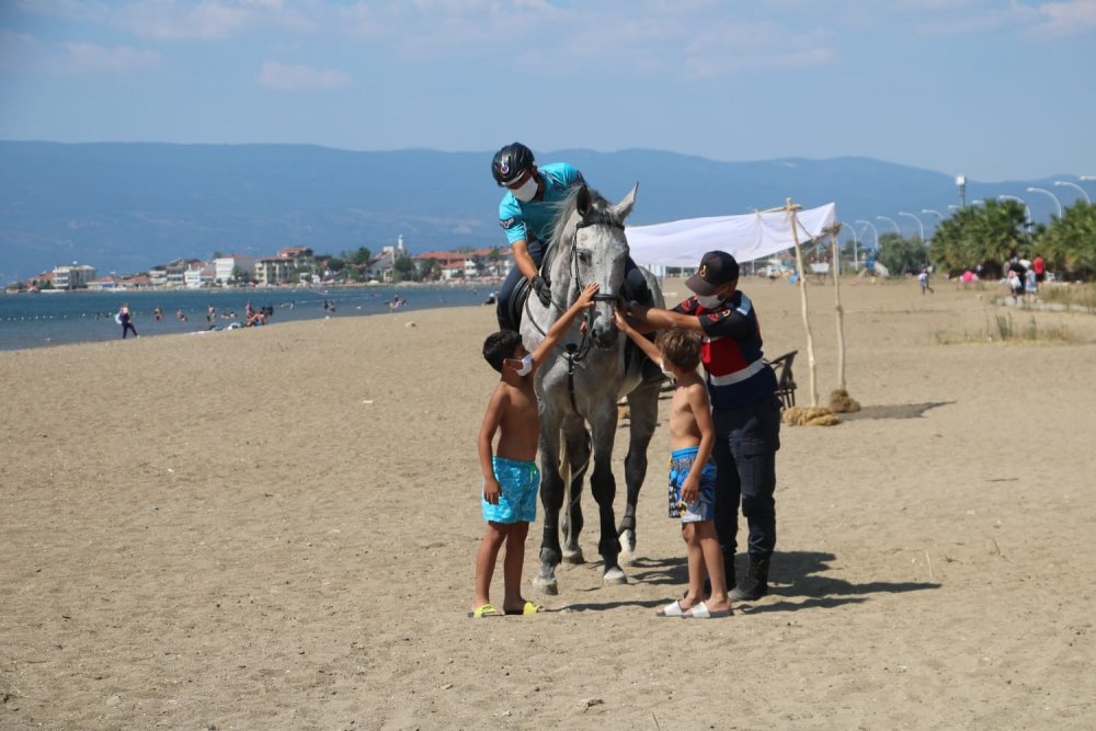 Bursa'nın sahilleri ve piknik alanları atlı jandarma timlerine emanet