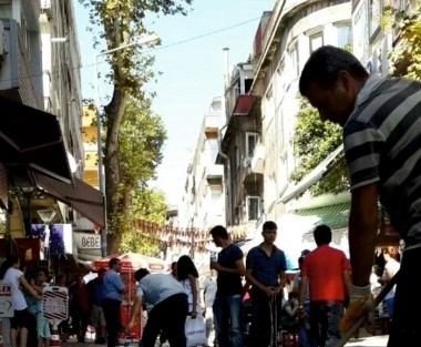 Geçici Pazar Yerinde Parseller Sahiplerini Buluyor