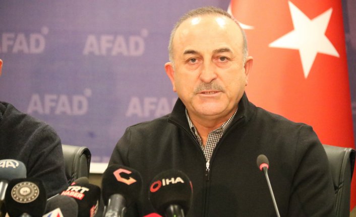 Dışişleri Bakanı Mevlüt Çavuşoğlu: '88 ülkeden bize yardım geldi'